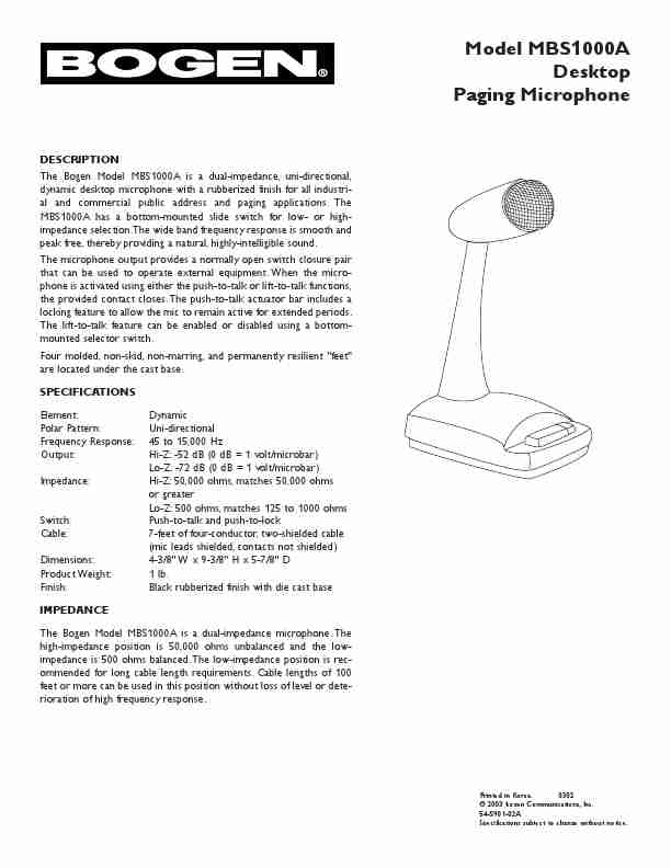 Bogen Microphone MBS1000A-page_pdf